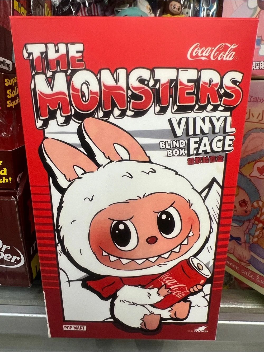 Coca Cola The Monsters Vinyl Face Blind Box – Red & White
